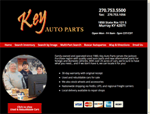 Tablet Screenshot of keyautoparts.info